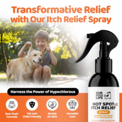DogsLife Hot Spot Itch Kløe lindrende Spray til Hund, 250 ml, EU - Billede 3