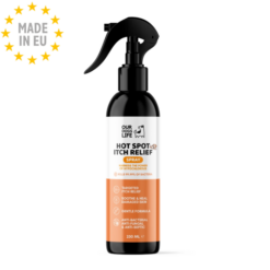 DogsLife Hot Spot Itch Kløe lindrende Spray til Hund, 250 ml, EU