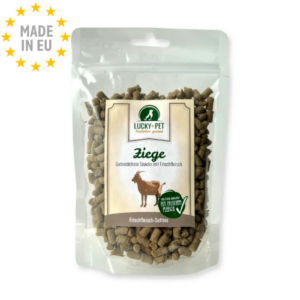 Lucky Semi-Moist Bløde Godbidder Mono protein m. Ged & Grønsager 200 g, EU