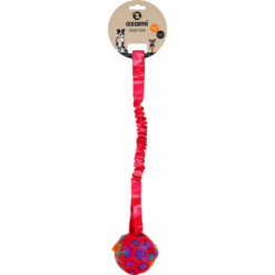 Ozami Play-n-tug med bold, Belønnings legetøj Hund 50 cm