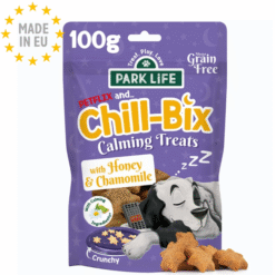 Park life - Chill-Bix Naturlig Kornfri Godbid til Hund Honning & Kamille 100g, EU