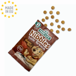 Park life - Nibbles Honey Beef Naturlig Kornfri Godbid til Hund, Okse 80g, EU - Billede 3