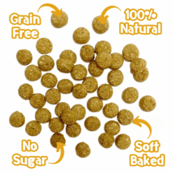Park life - Nibbles Peanut Butter Naturlig Kornfri Godbid til Hund, 80g, EU - Billede 4