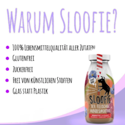 Sloofie Bone Broth Mono protein Hest Naturligt tilskud til Hund Hest, 250 ml, EU
