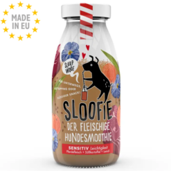 Sloofie Bone Broth Mono protein Hest Naturligt tilskud til Hund Hest, 250 ml, EU