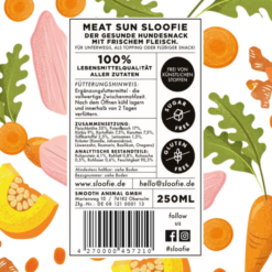 Sloofie Bone Broth Mono protein Kalkun Naturligt tilskud til Hund Kalkun, 250 ml, EU