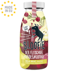 Sloofie Bone Broth Mono protein Vildt Naturligt tilskud til Hund Vildt, 250 ml, EU