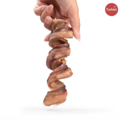 Snack'it Oksepenis Curly Naturlig Hundesnack, Okse 100g