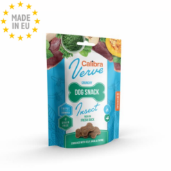 Calibra Verve Crunchy Snack Kornfri Godbid til Hund, Insekt & And, 150 g EU