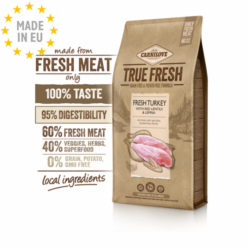 Carnilove True Fresh Kornfri GF Kalkun Adult Hunde Foder, EU