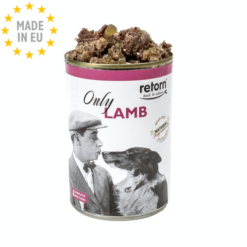 Retorn Naturligt vådfoder Kornfri Mono protein Til Hund Lam, 400g, EU