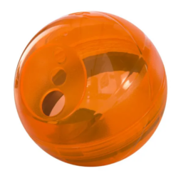 Rogz YOTZ Tumbler Slidstærkt Aktivitets bold til Hund 650 ml, Orange