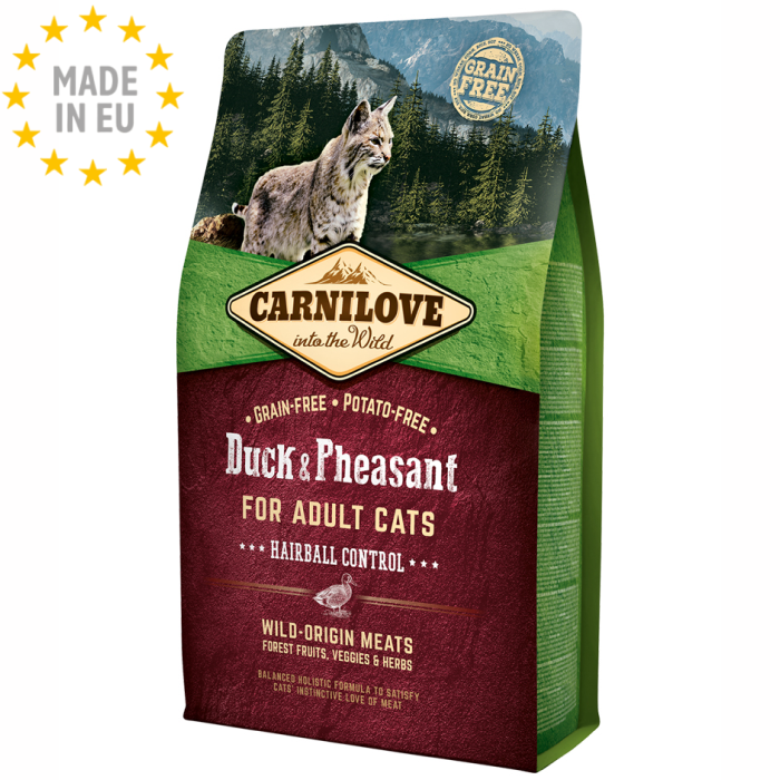 Carnilove Kattefoder Hairball Control And & Fasan 400g EU