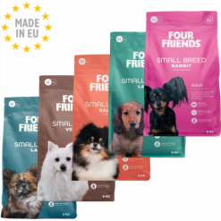 Four Friends Small Breed – komplet tørfoder til små hunde/hvalp 6 kg EU