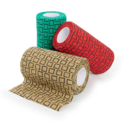 Kruuse Selvhæftende Bandage10cm x 4,5 m, Ass farve