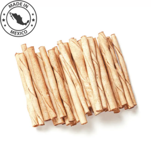 Mimos Oksekøds Twist Stick Lys Naturlig hunde snack, 12,5 cm 1 stk