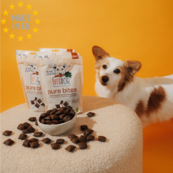 VegDog Pure Bites Vegansk Allergivenlig Godbid, 115g, EU
