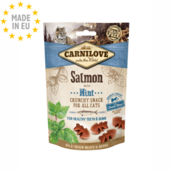 Carnilove Cat Crunchy Godbid Laks & Mint 50 g, EU