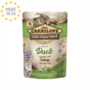 Carnilove Cat Pouch Kornfri vådfoder m. And & catnip 85g, EU