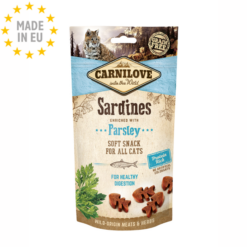 Carnilove Cat Semi Moist Godbid Sardin & Persille 50 g, EU