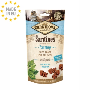Carnilove Cat Semi Moist Godbid Sardin & Persille 50 g, EU