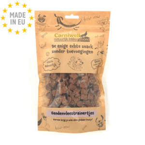 Carniwell Air Dried 100 % Naturlig Godbid til hund And, 200g EU