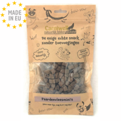 Carniwell Air Dried 100 % Naturlig Godbid til hund Hest Mini, 200g EU
