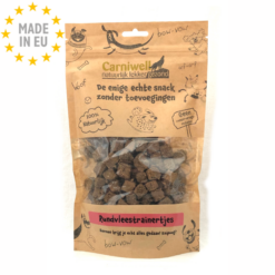 Carniwell Air Dried 100 % Naturlig Godbid til hund Okse, 200g EU