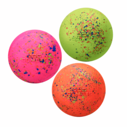 Dog Comets Stardust Bold Legetøj til Hund S Ø5cm, Pink/ Orange/Grøn