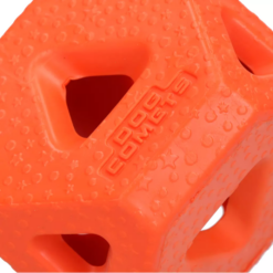 Dog Comets Treat Lock Cube Aktivitets Legetøj til Hund Ø10m, Grøn/Orange/Pink