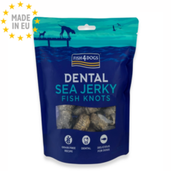 Fish4Dogs Dental Fish Knots - Sund Fiske Snacks til Hund 500g, EU