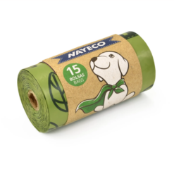 Nayeco poser, Høm Høm poser til hund Lavendel - 1 x 15 stk