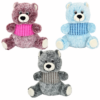 Nayeco Teddy Bamse/ Legetøj Til Hund m. Piv 24 cm Ass