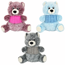 Nayeco Teddy Bamse/ Legetøj Til Hund m. Piv 24 cm Ass