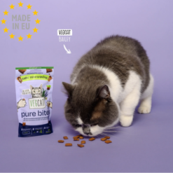 Alternative view of Vegcat Pure Bites Vegansk Godbid, Taurin & Tapioka 60g, EU