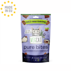Vegcat Pure Bites Vegansk Godbid, Taurin & Tapioka 60g, EU