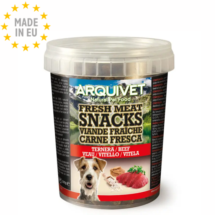 Arquivet Fresh Meat Semi Moist Godbid, Okse & Kylling 300 g, EU