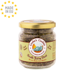 Cooka's Cookies Tooth Fairy Frisk ånde Meal Topper til Hund & Kat, 80g, EU