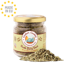 Cooka's Cookies Tooth Fairy Frisk ånde Meal Topper til Hund & Kat, 80g, EU
