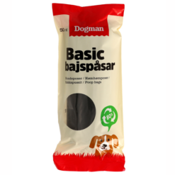 Dogman Hundeposer 50p Sort 80 % Genbrugsplast