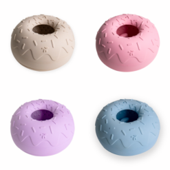 INOOKO - Aktiverings Yoomy Donut Slow feeder Skål til hund Ø11,5 cm - Billede 2
