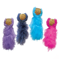 KONG Cork Ball med Catnip til Kat, 18 cm Ass farve