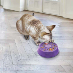 KONG Licks Spinz Roterende Slikkemåtte Til Hund & Kat Ø 15 cm