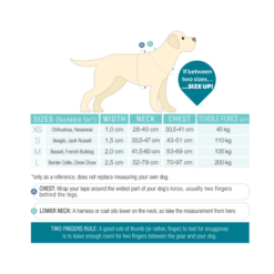 Max & Molly Comfort Hundesele Med Sporbar Hundetegn Matrix 2.0 Stone