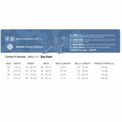 Max & Molly Comfort Hundesele Med Sporbar Hundetegn Matrix 2.0 Stone