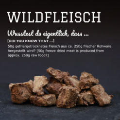 Alternative view of Pamico Frysetørret Vildt kød Dry Barf Snack For Hunde & Katte, 50g, EU