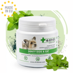 4-legged Denty Naturlig Tandpleje Pulver t. hund & kat 90 g EU
