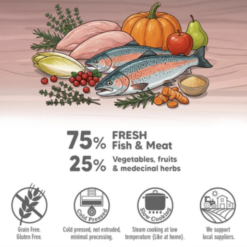 Alternative view of Arquivet Fresh Meat Semi Moist Godbid, Laks & Kalkun 300g/800g EU