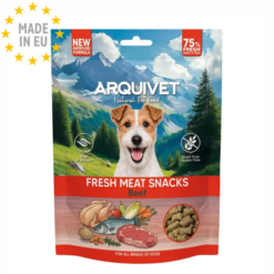 Arquivet Fresh Meat Semi Moist Godbid, Okse & kylling 300g/800g EU
