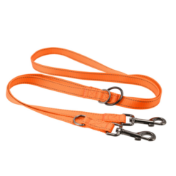 Dogman Iris Multi Funktions Hundesnor, Orange 25mm x 200 cm